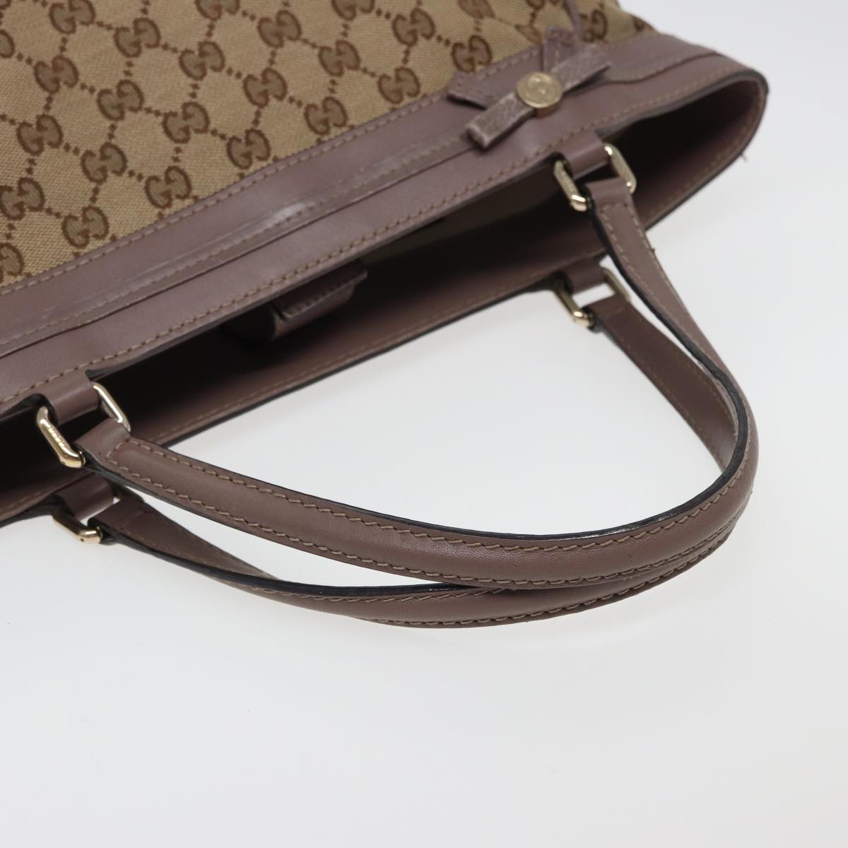 GUCCI GG Canvas Tote Bag Beige 257061 ac3097