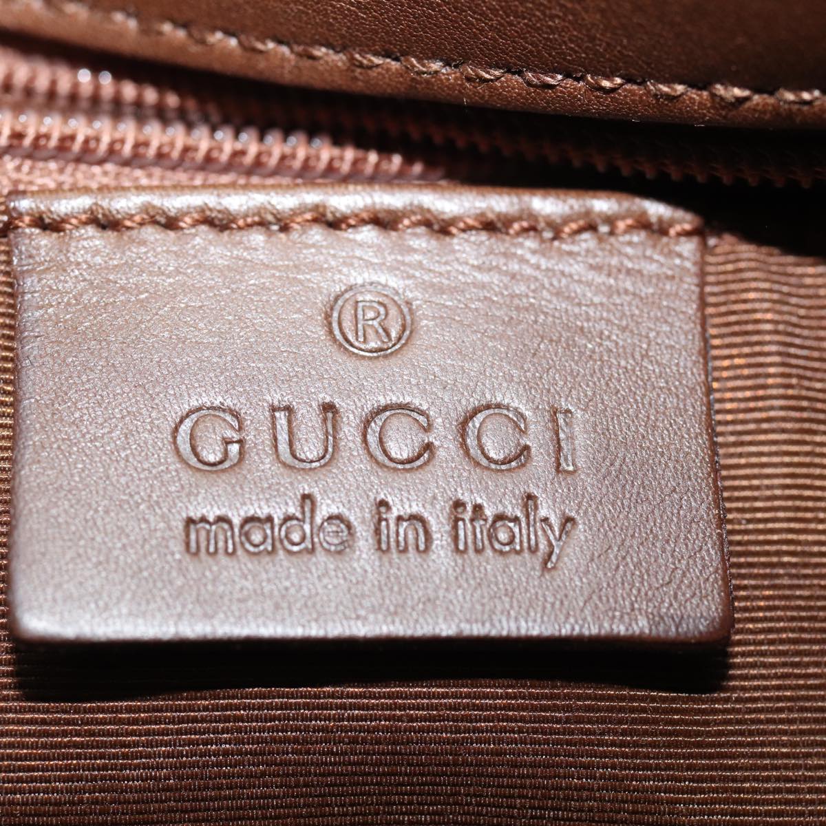 GUCCI GG Canvas Shoulder Bag Brown 001 4286 ac3098