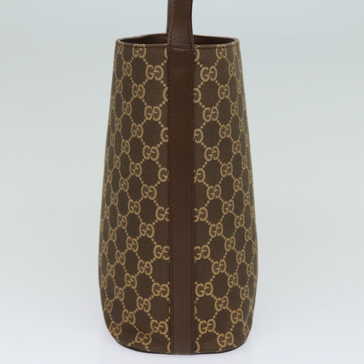GUCCI GG Canvas Shoulder Bag Brown 001 4286 ac3098