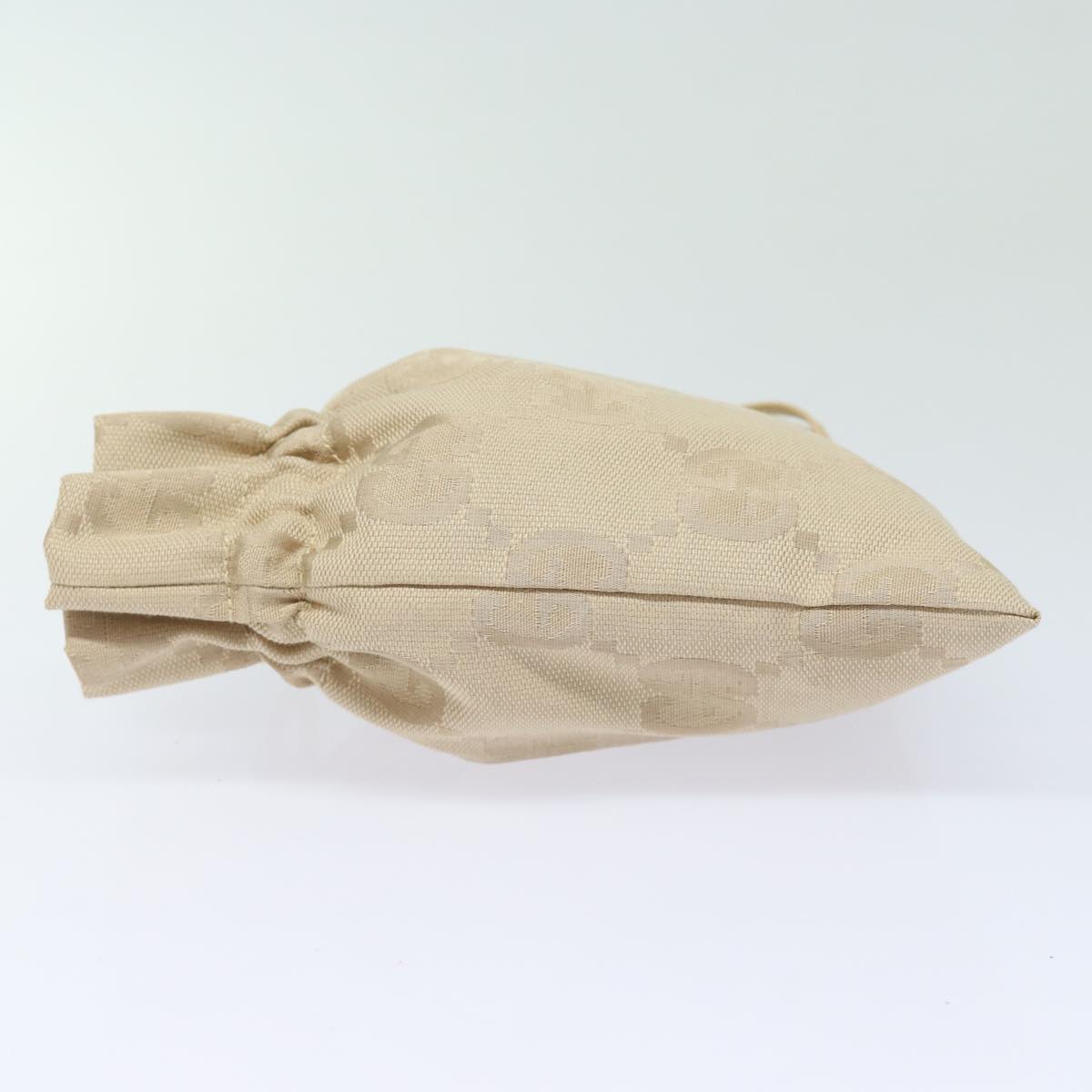 GUCCI GG Canvas Pouch Beige 039 1047 ac3102