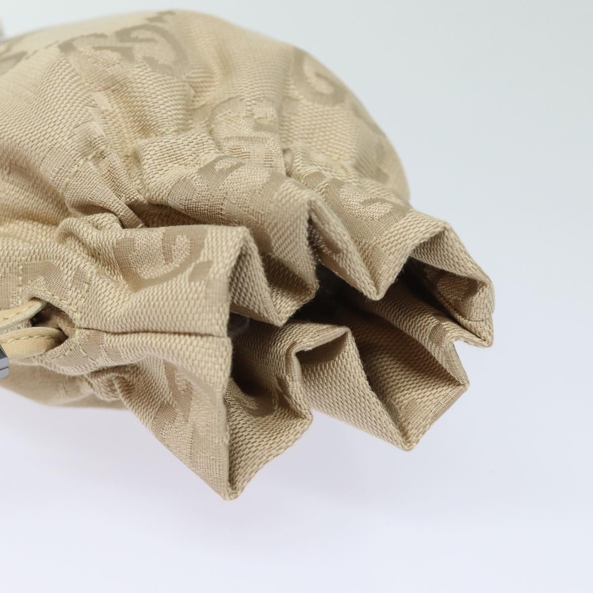 GUCCI GG Canvas Pouch Beige 039 1047 ac3102