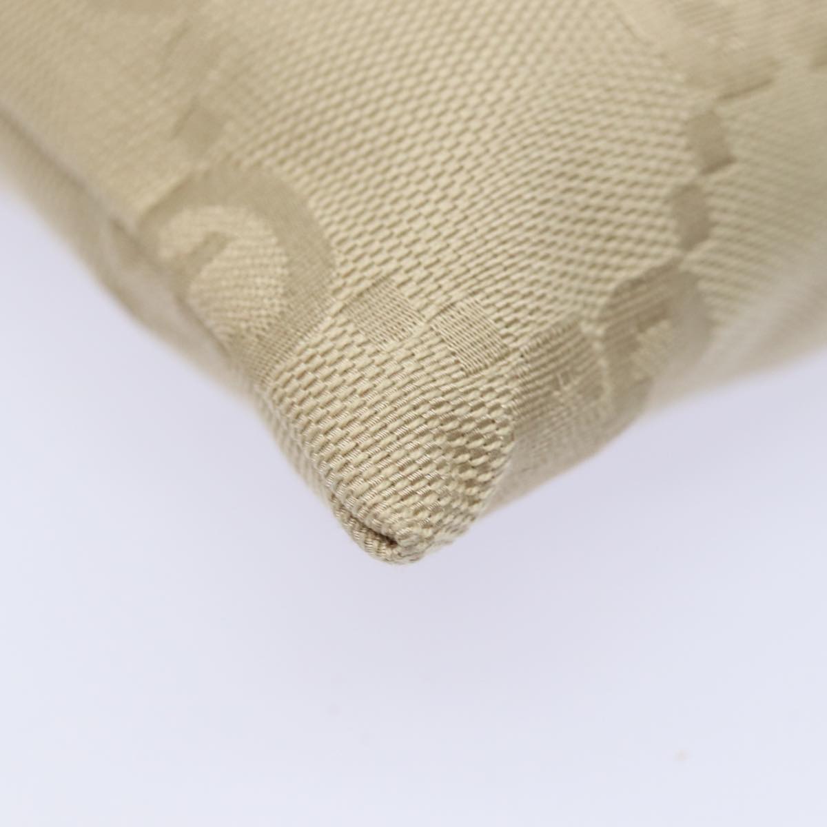 GUCCI GG Canvas Pouch Beige 039 1047 ac3102