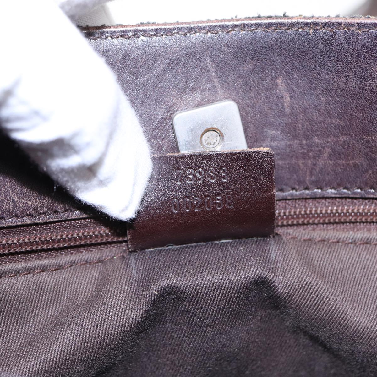 GUCCI GG Canvas Tote Bag Brown 73983 ac3115