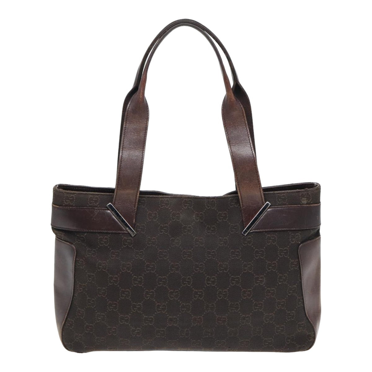 GUCCI GG Canvas Tote Bag Brown 73983 ac3115