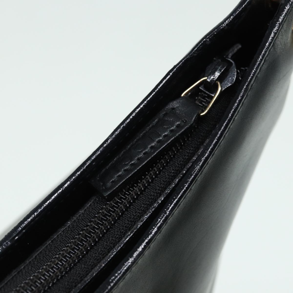 GUCCI Bamboo Shoulder Bag Leather Black 001 3006 1705 ac3131