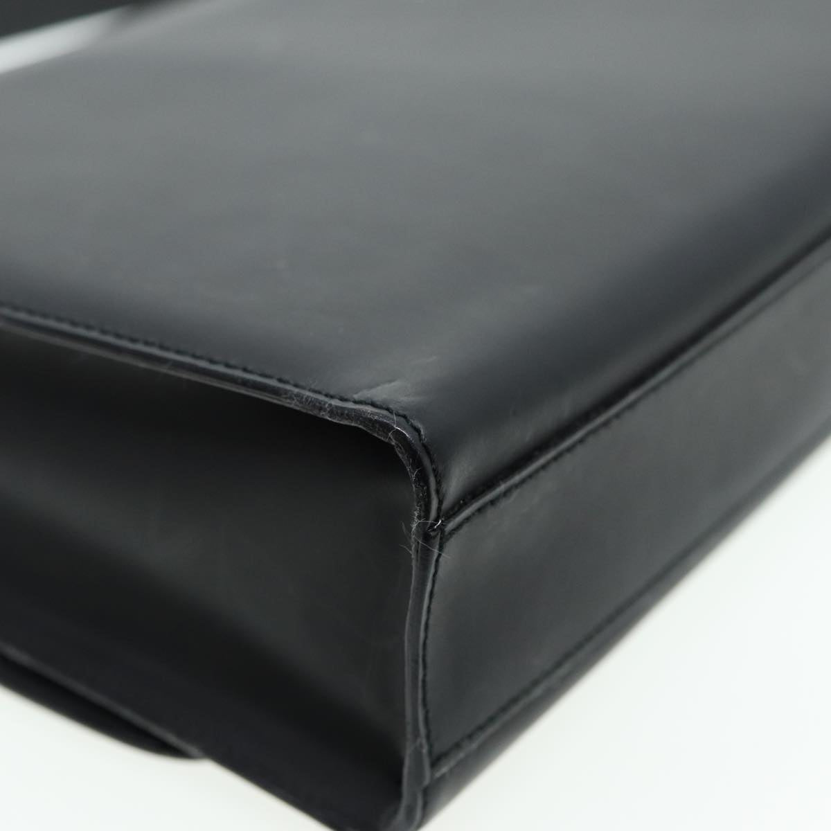 GUCCI Shoulder Bag Enamel Black 001 3064 002058 ac3140