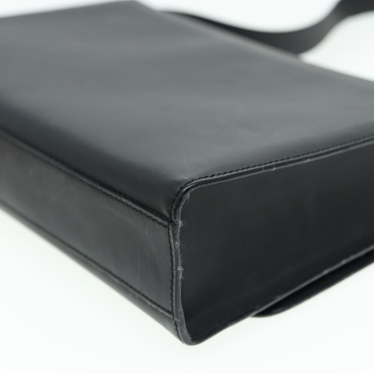 GUCCI Shoulder Bag Enamel Black 001 3064 002058 ac3140
