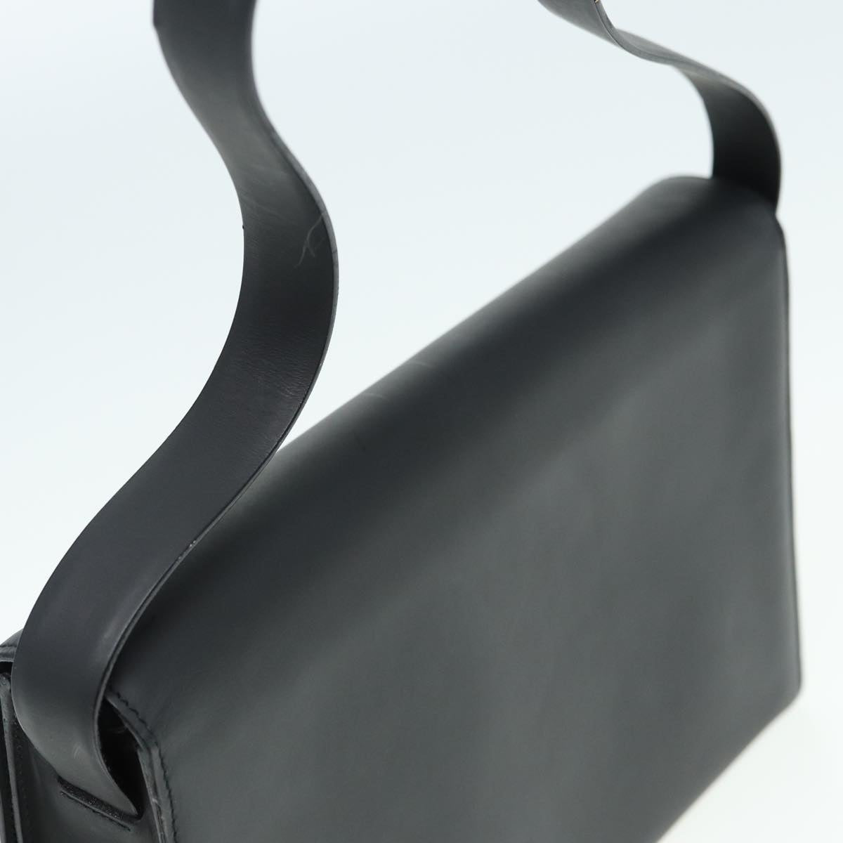 GUCCI Shoulder Bag Enamel Black 001 3064 002058 ac3140
