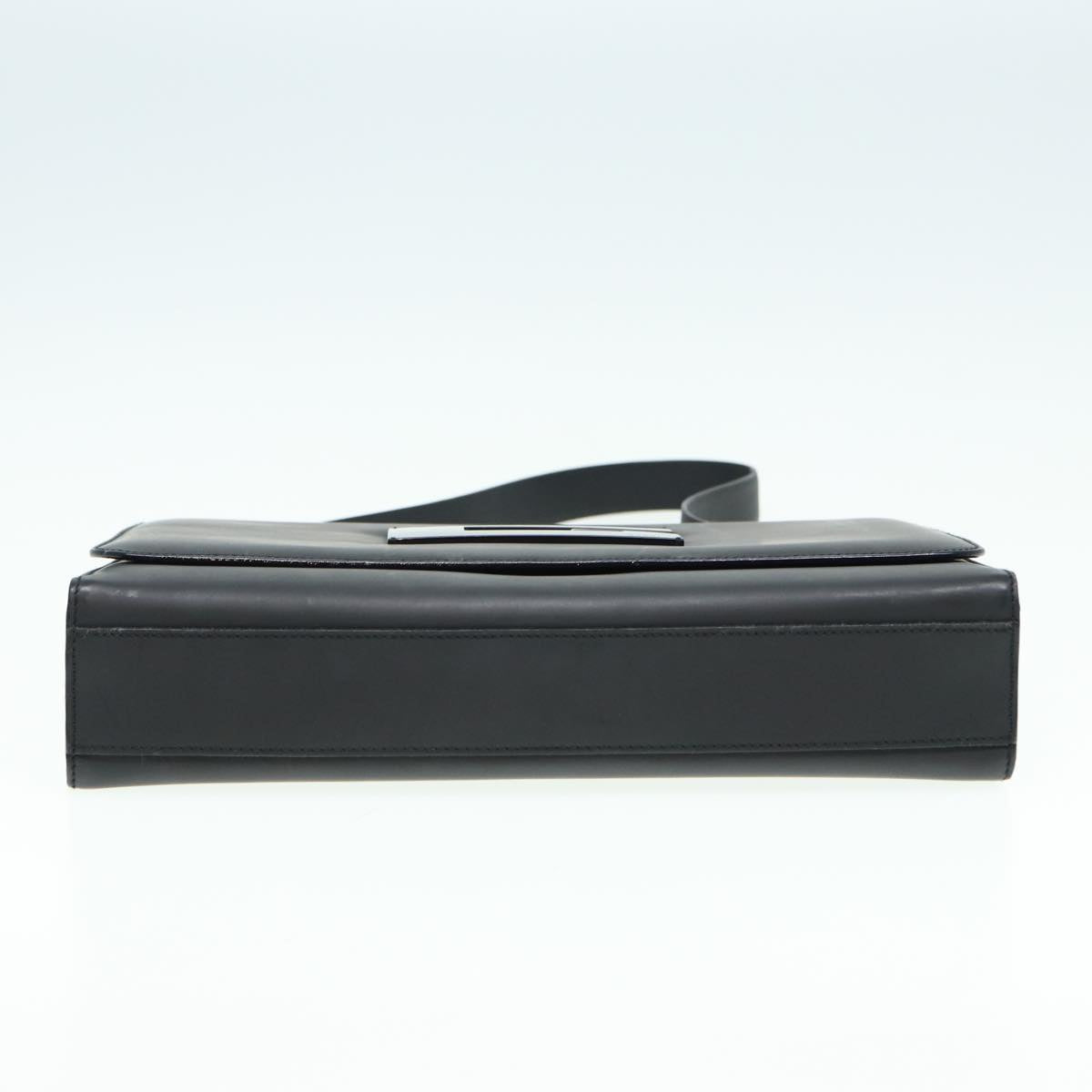 GUCCI Shoulder Bag Enamel Black 001 3064 002058 ac3140