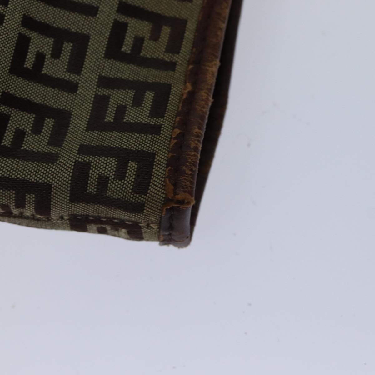 FENDI Zucchino Canvas Tote Bag Beige ac3257