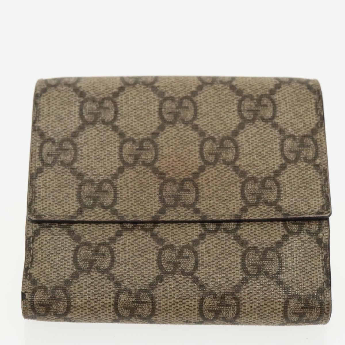GUCCI GG Supreme Key Case Sherry Line Wallet 4Set Beige Pink Navy ac3302