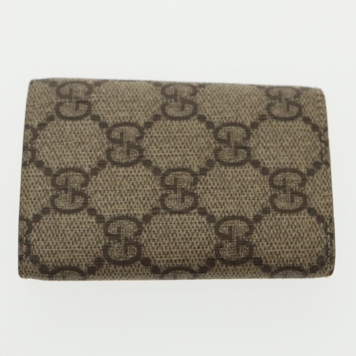 GUCCI GG Supreme Key Case Sherry Line Wallet 4Set Beige Pink Navy ac3302