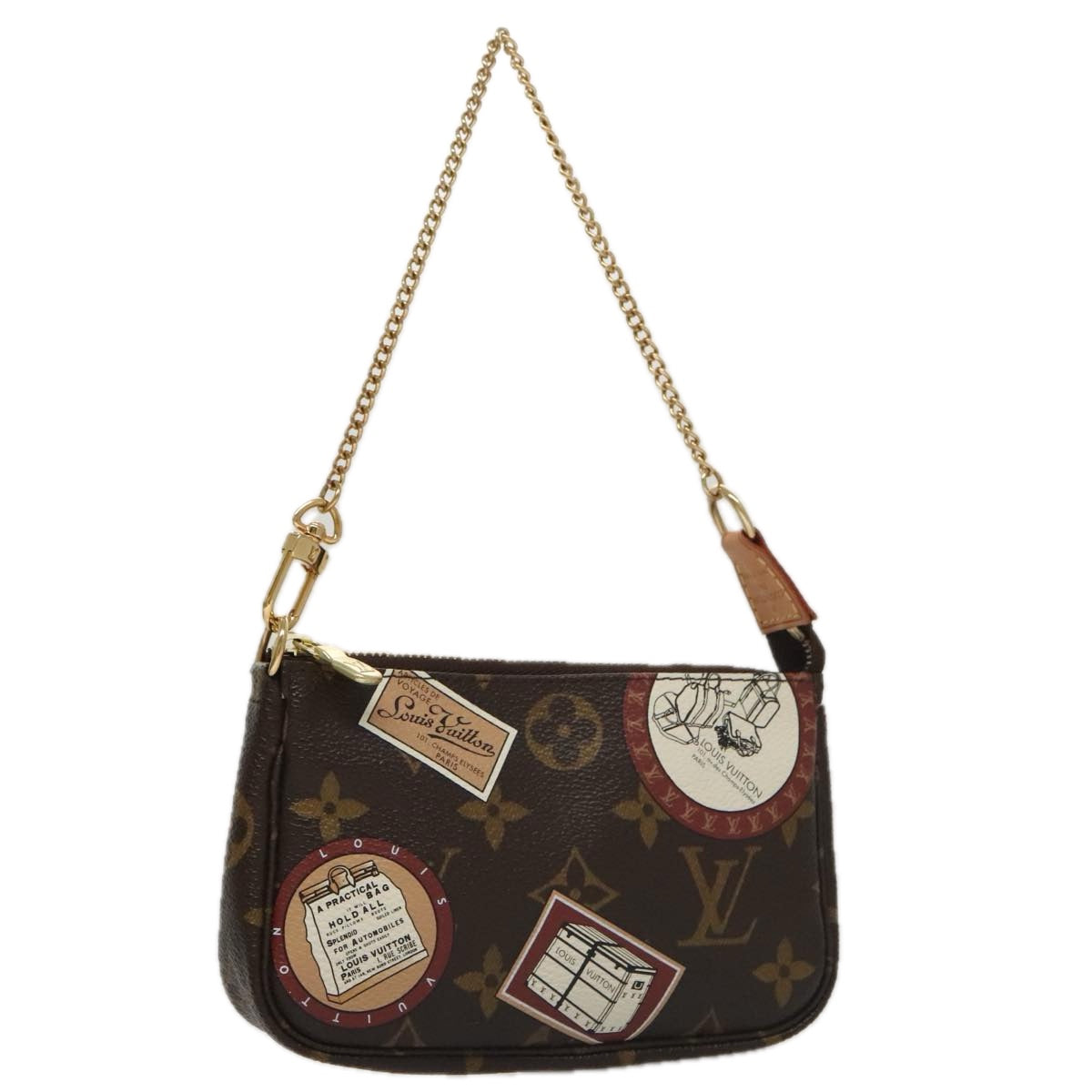 LOUIS VUITTON Monogram Patch Mini Pochette Accessoires Pouch M95804 ac3414
