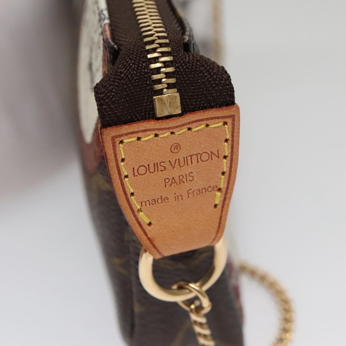 LOUIS VUITTON Monogram Patch Mini Pochette Accessoires Pouch M95804 ac3414