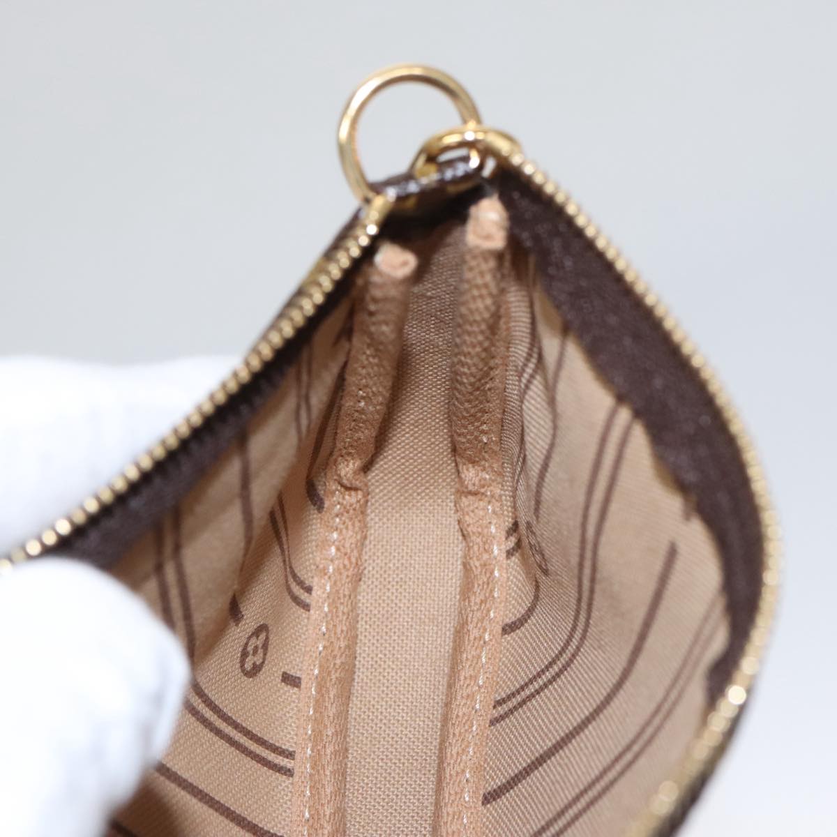 LOUIS VUITTON Monogram Patch Mini Pochette Accessoires Pouch M95804 ac3414