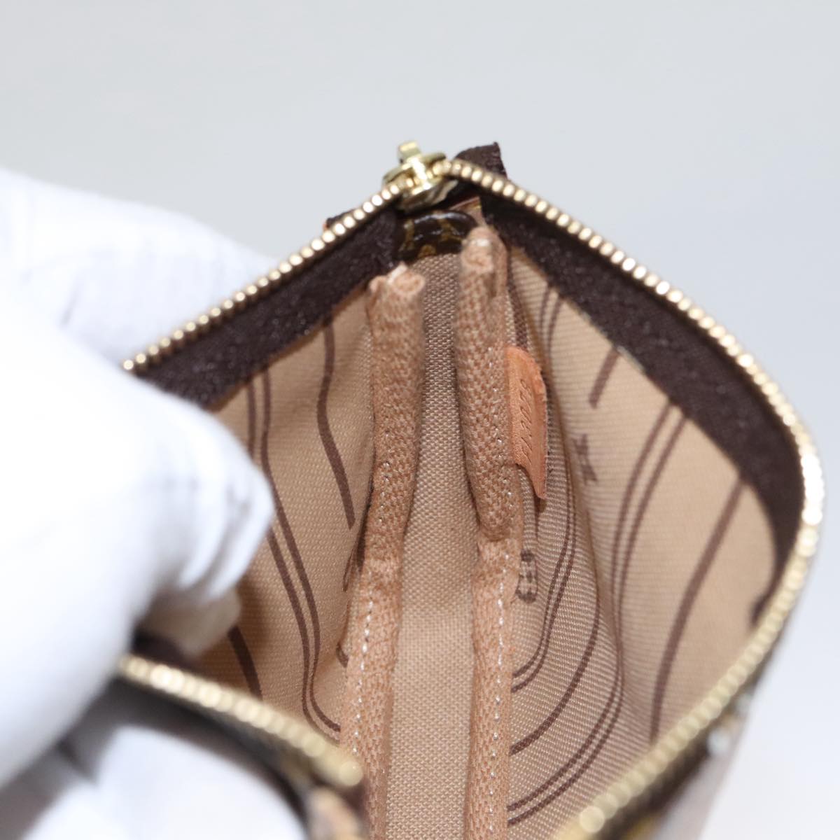 LOUIS VUITTON Monogram Patch Mini Pochette Accessoires Pouch M95804 ac3414
