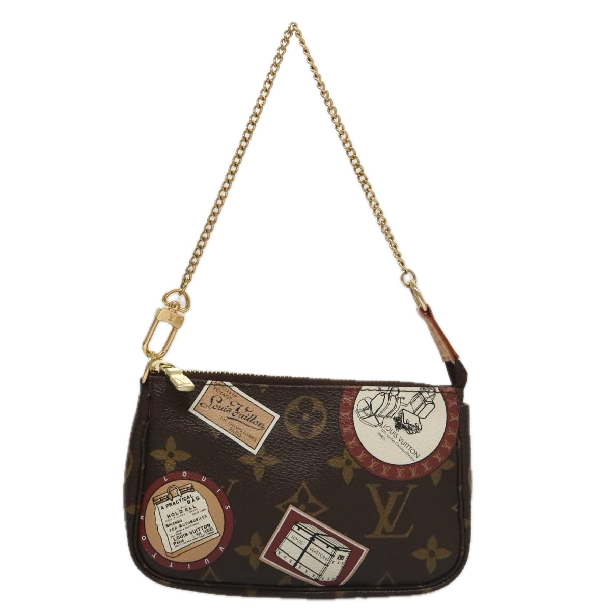 LOUIS VUITTON Monogram Patch Mini Pochette Accessoires Pouch M95804 ac3414