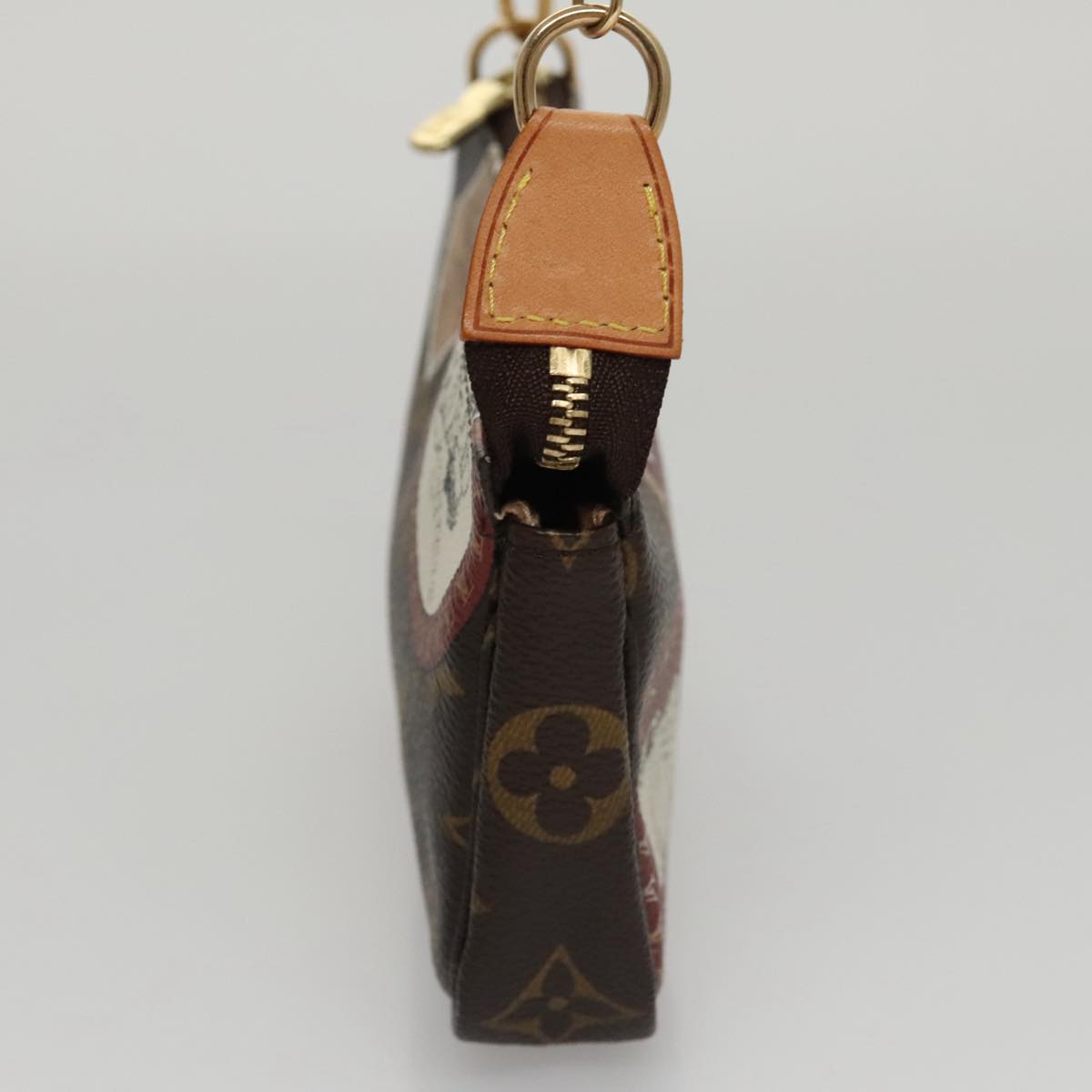 LOUIS VUITTON Monogram Patch Mini Pochette Accessoires Pouch M95804 ac3414