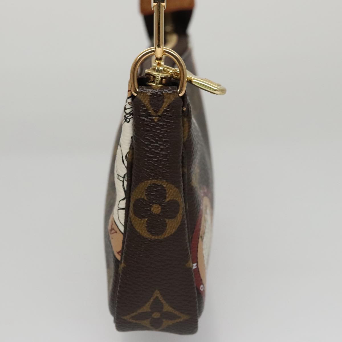 LOUIS VUITTON Monogram Patch Mini Pochette Accessoires Pouch M95804 ac3414