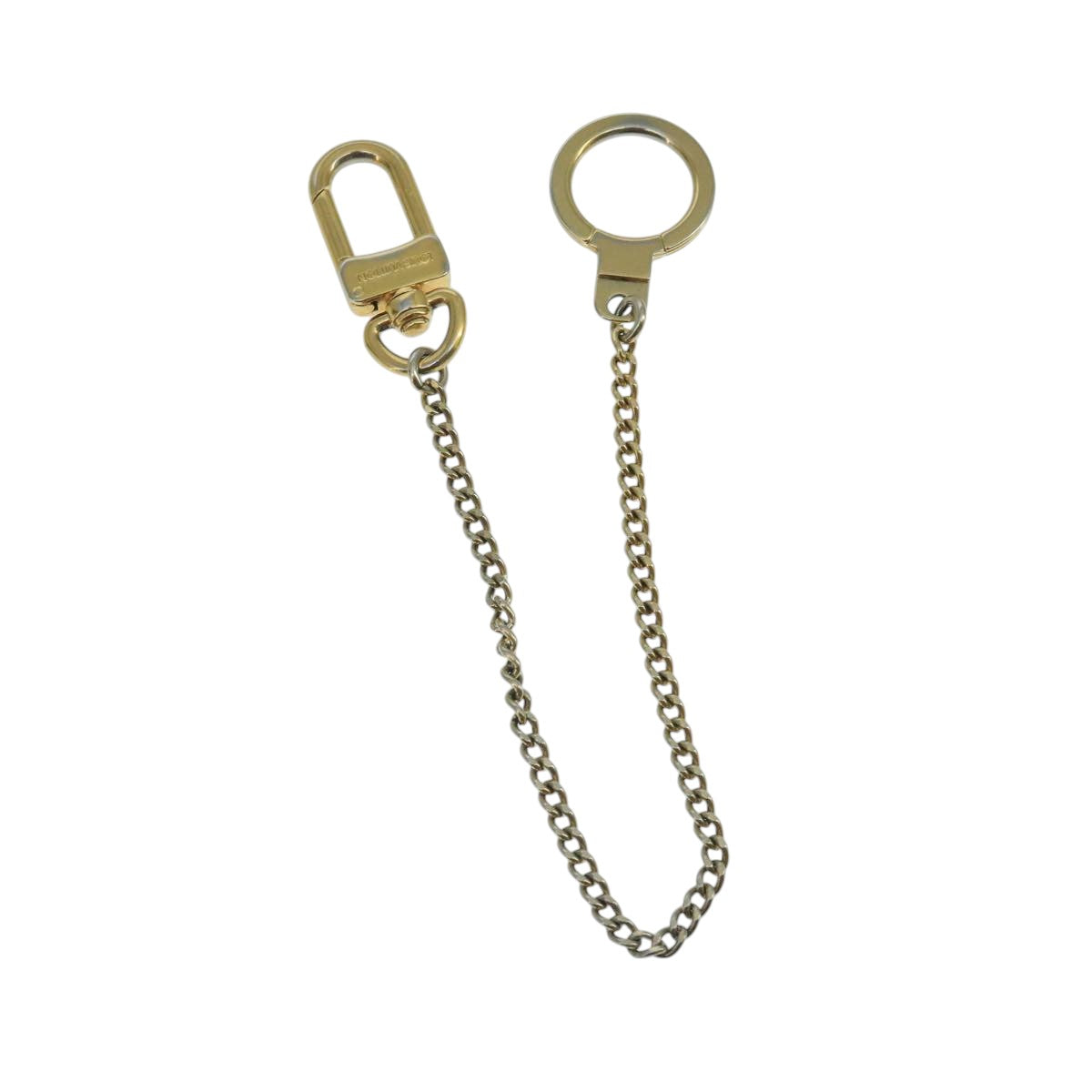LOUIS VUITTON Chainne Anneau Cles Key Ring Gold Tone M58021 LV ac3419