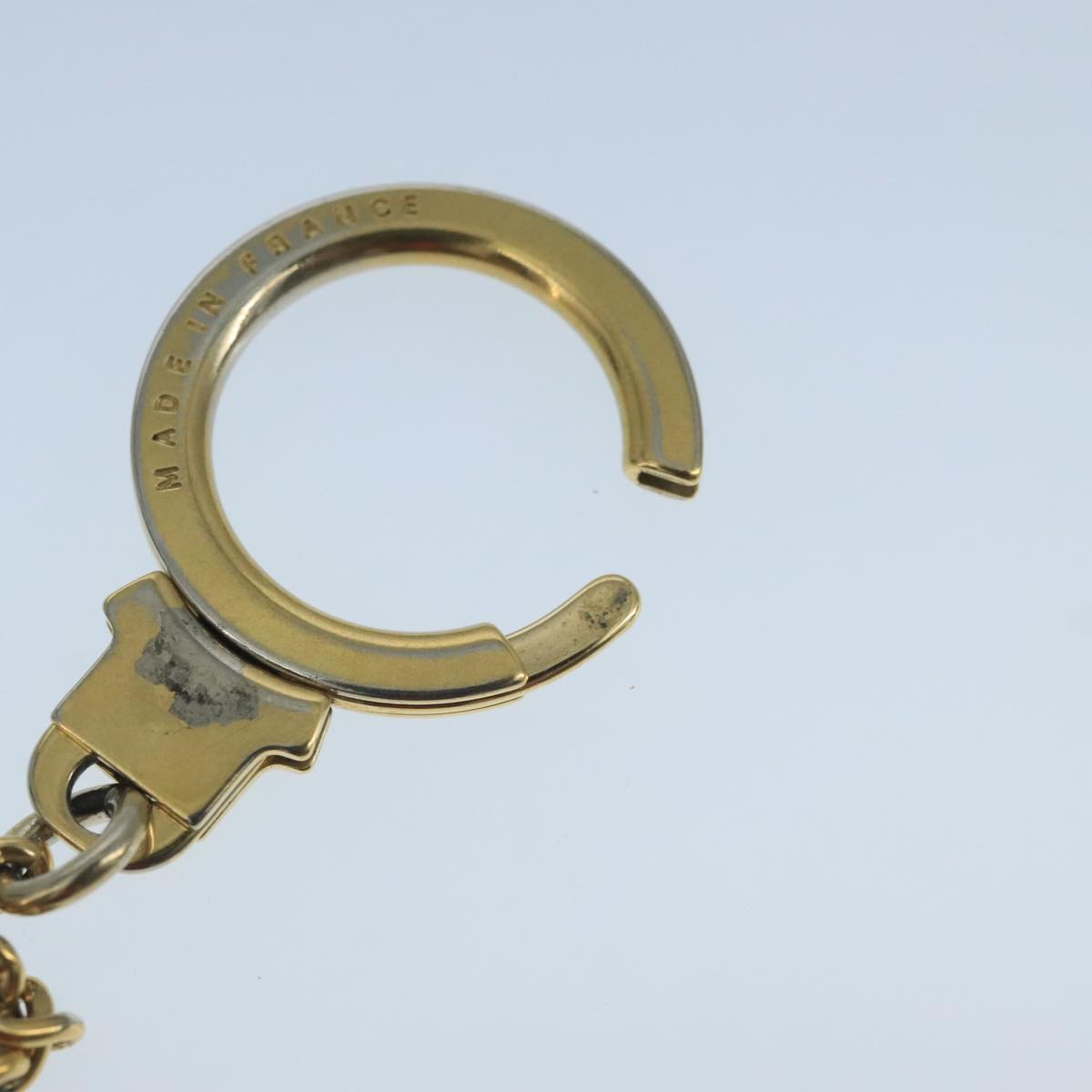 LOUIS VUITTON Chainne Anneau Cles Key Ring Gold Tone M58021 LV ac3419