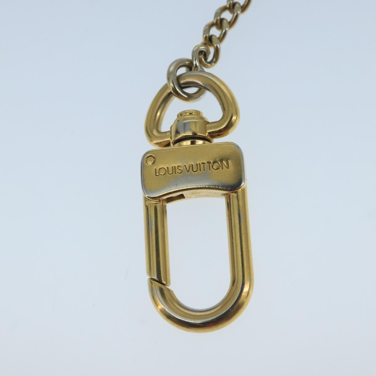 LOUIS VUITTON Chainne Anneau Cles Key Ring Gold Tone M58021 LV ac3419
