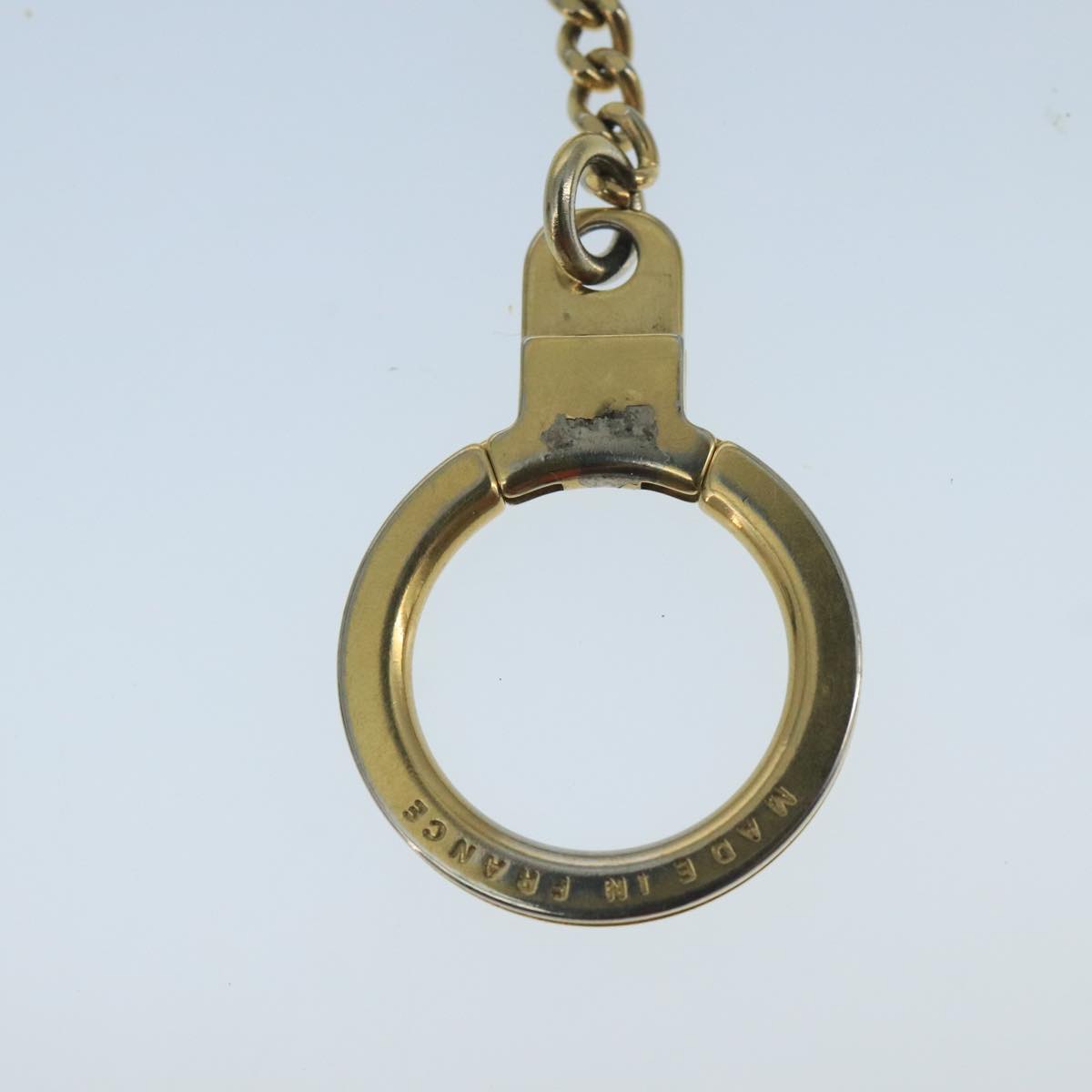 LOUIS VUITTON Chainne Anneau Cles Key Ring Gold Tone M58021 LV ac3419