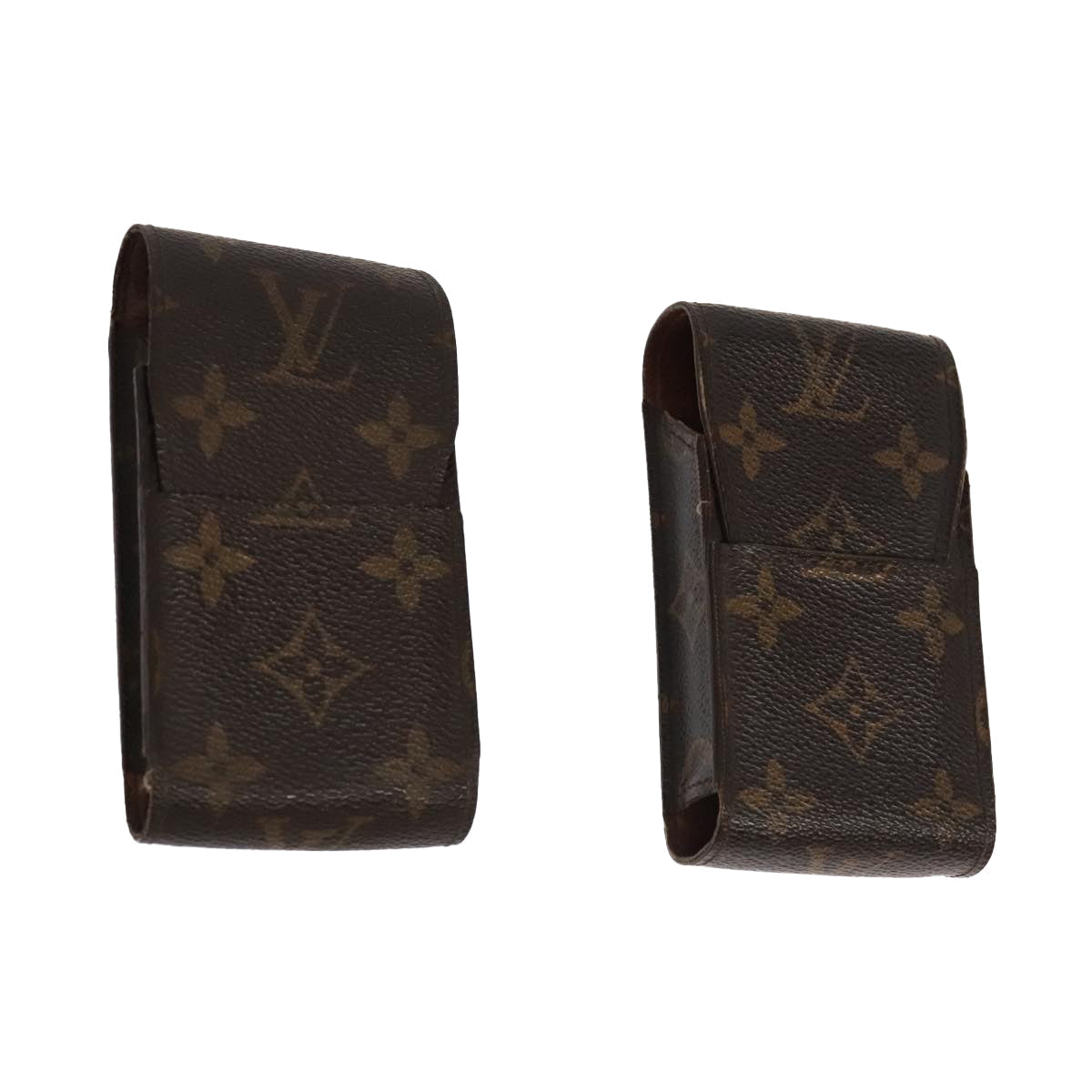LOUIS VUITTON Monogram Etui cigarette Cigarette Case 2Set M63024 LV ac3459