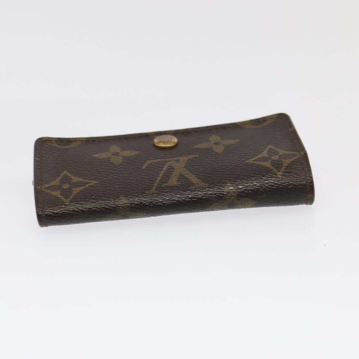 LOUIS VUITTON Damier Azur Vernis Epi Monogram Key Case 6Set Black LV ac3460