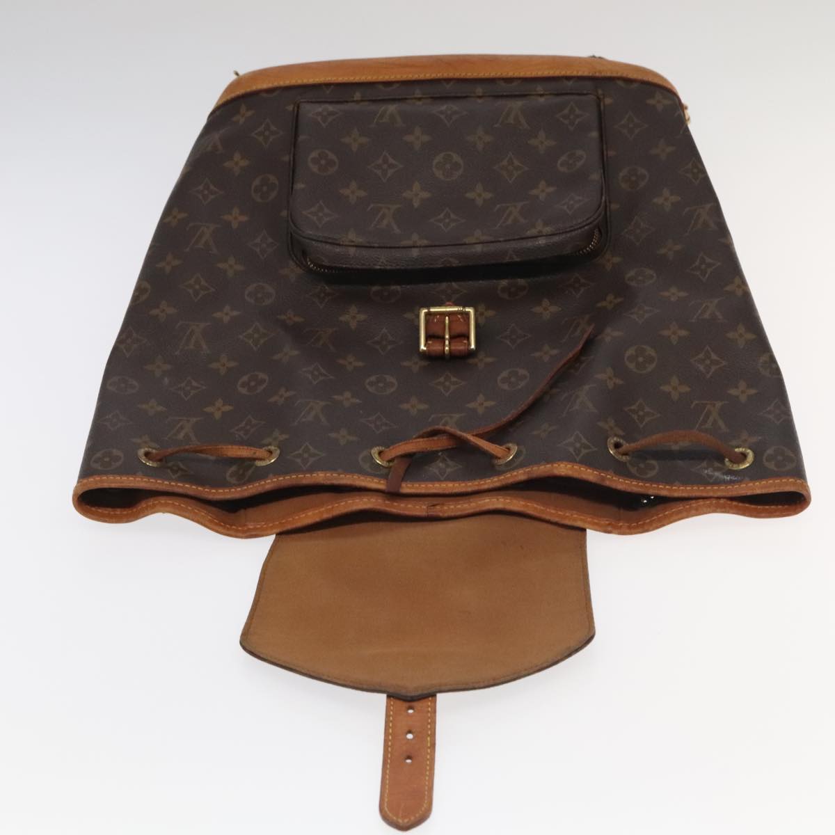 LOUIS VUITTON Monogram Montsouris GM Backpack M51135 LV ac3476
