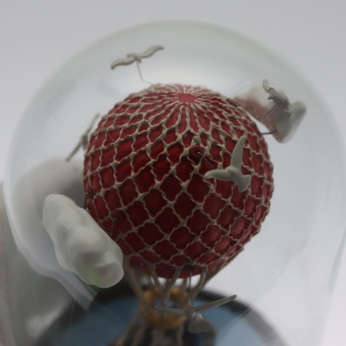 LOUIS VUITTON Snow Globe Balloon VIP Only Clear Red LV ac3487