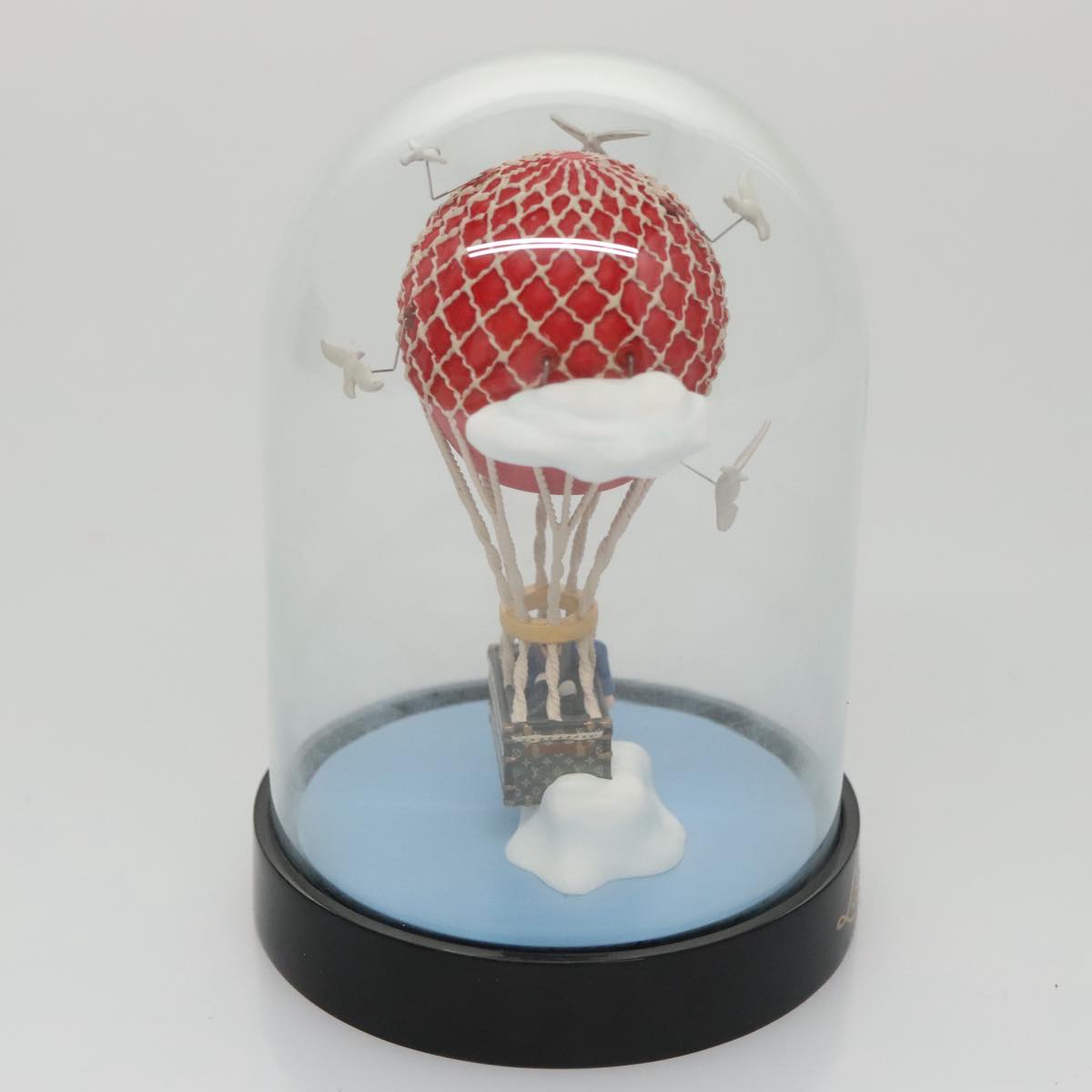 LOUIS VUITTON Snow Globe Balloon VIP Only Clear Red LV ac3487