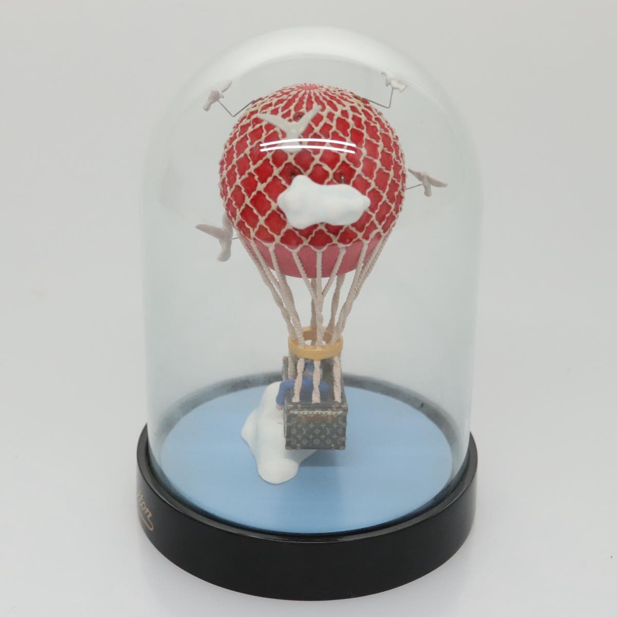 LOUIS VUITTON Snow Globe Balloon VIP Only Clear Red LV ac3487