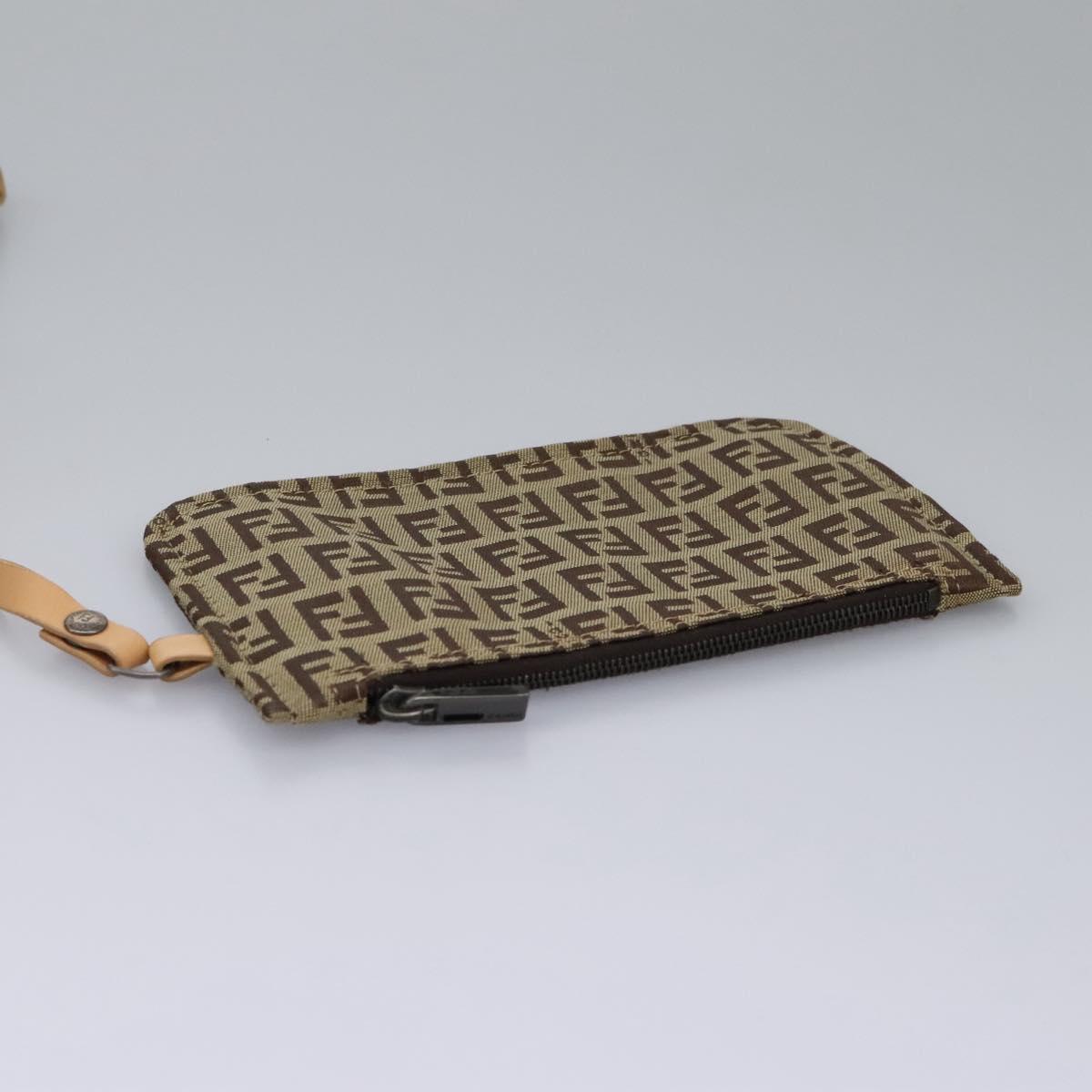 FENDI Zucchino Canvas Tote Bag Beige ac3574