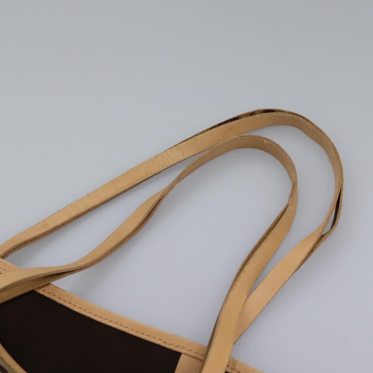 FENDI Zucchino Canvas Tote Bag Beige ac3574