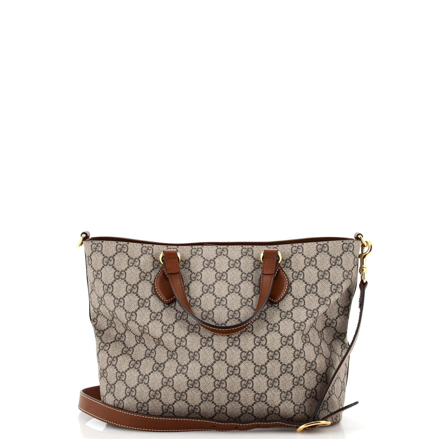 Convertible Soft Tote GG Coated Canvas Small