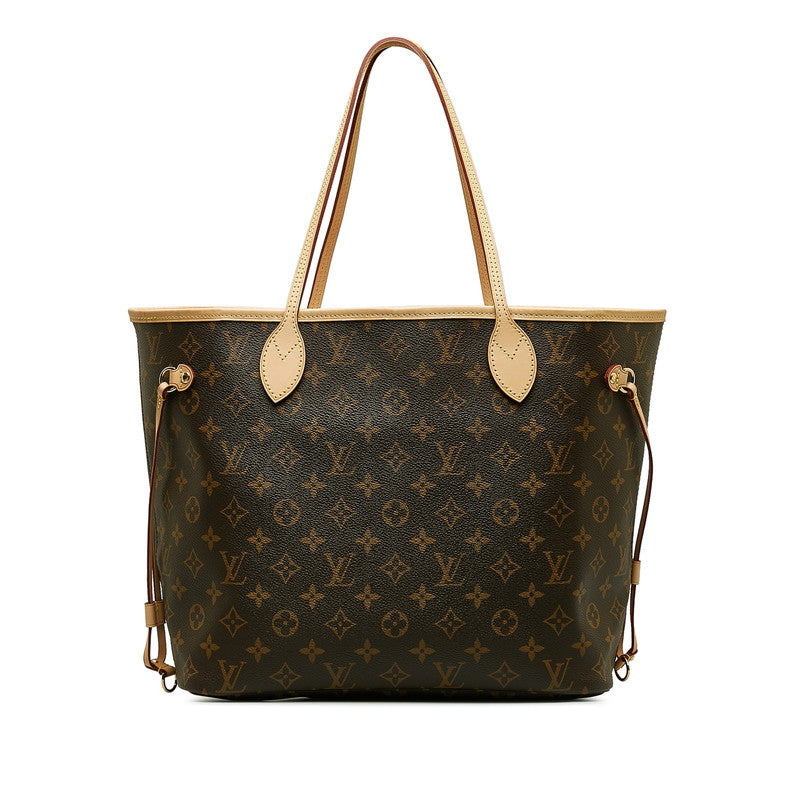 Louis Vuitton Monogram Newark MM Shoulder Bag M40156 Brown PVC Leather  Louis Vuitton