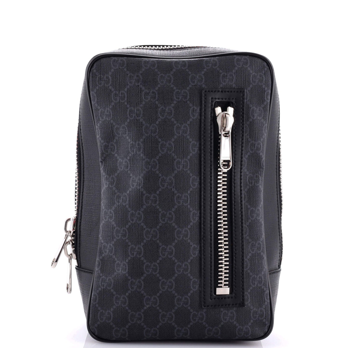 Soft Zip Sling Bag GG Coated Canvas Small