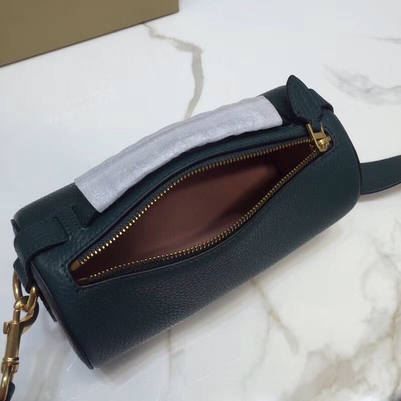GLAMI Barrel Bag Green For Women, Bags 8.3in/21cm