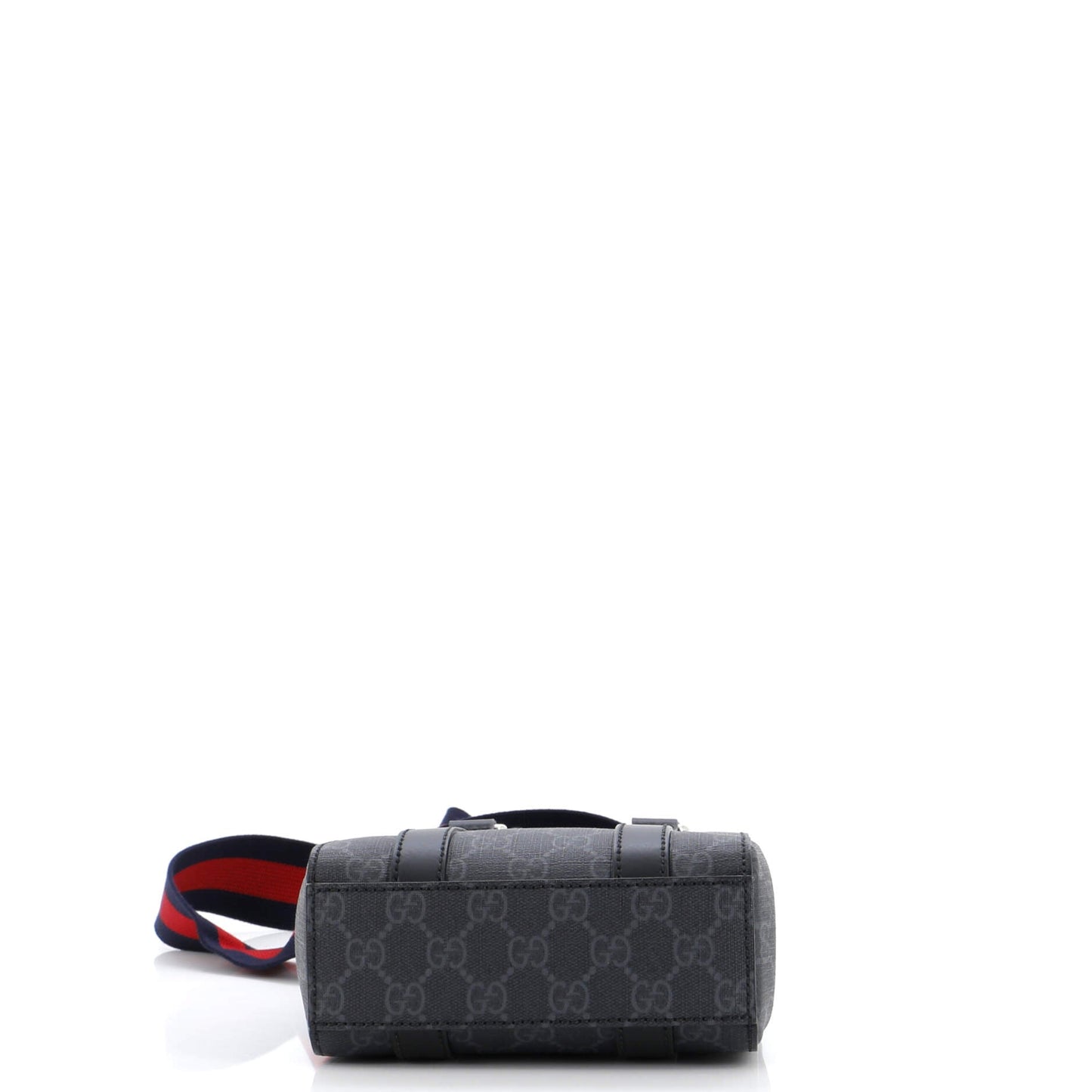 Convertible Web Open Tote GG Coated Canvas Mini