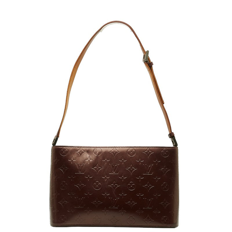 Louis Vuitton Monogram Mat M55126 Shoulder Bag Leather Violet Paraply  Paraply