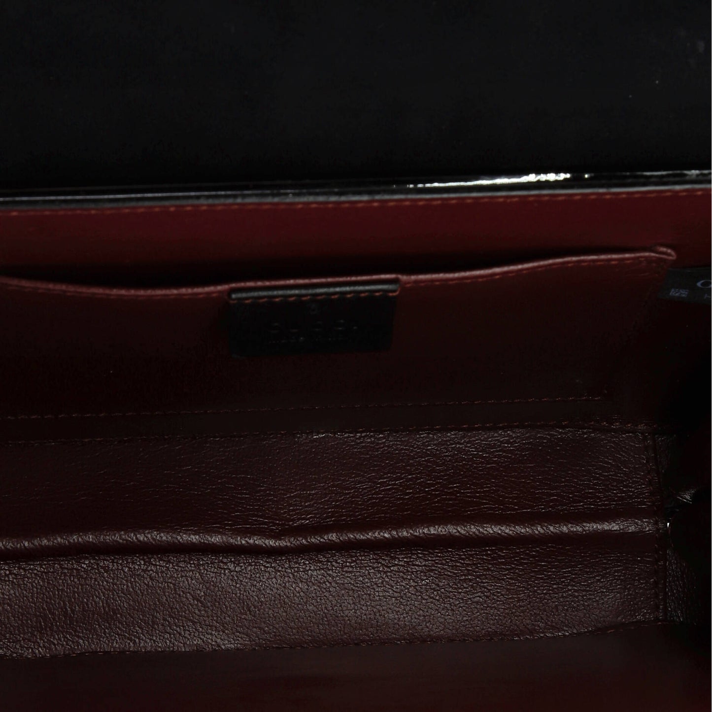 Sylvie 1969 Top Handle Bag Patent Mini