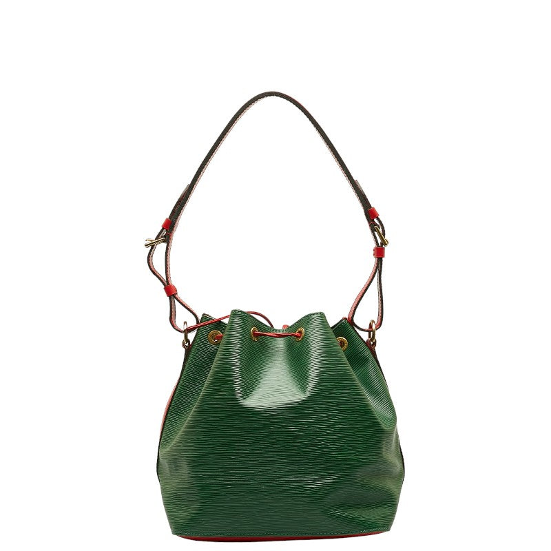Louis Vuitton Louis Vuitton Epic M44147 Shoulder Bag Leather Borneo Green Castilian Red