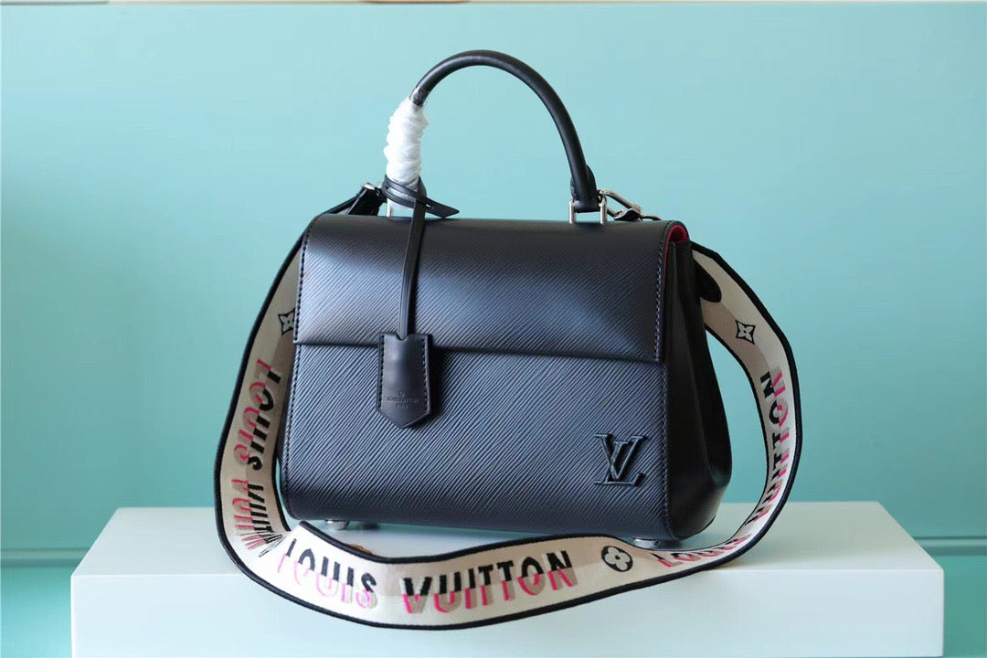 LV Cluny Mini Epi Black For Women,  Shoulder And Crossbody Bags 28cm/11in LVÃ‚Â 