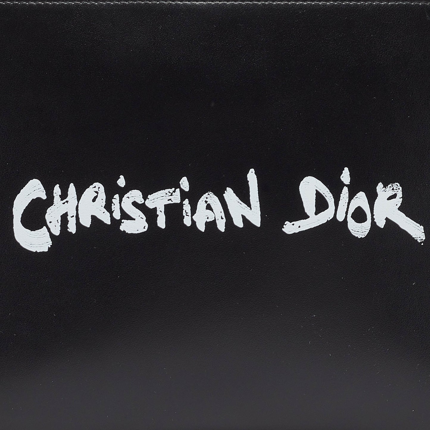 Dior  Leather Logo Slim Pouch