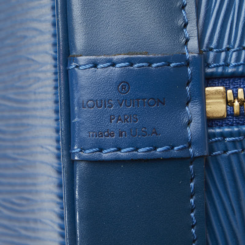 Louis Vuitton Epic Alma Handbag M52145 Trad Blue Leather  Louis Vuitton