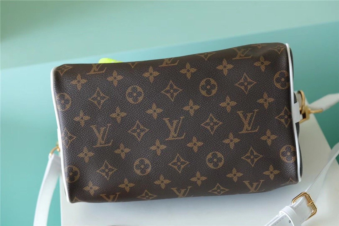 LV Speedy BandouliÃƒÂ¨re Bag 25 Classic Monogram Canvas For Women Brown 9.8in/25cm LV M20754