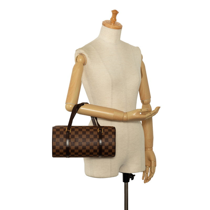 Louis Vuitton Damier Ebene Papillon Handbag Brown N41210