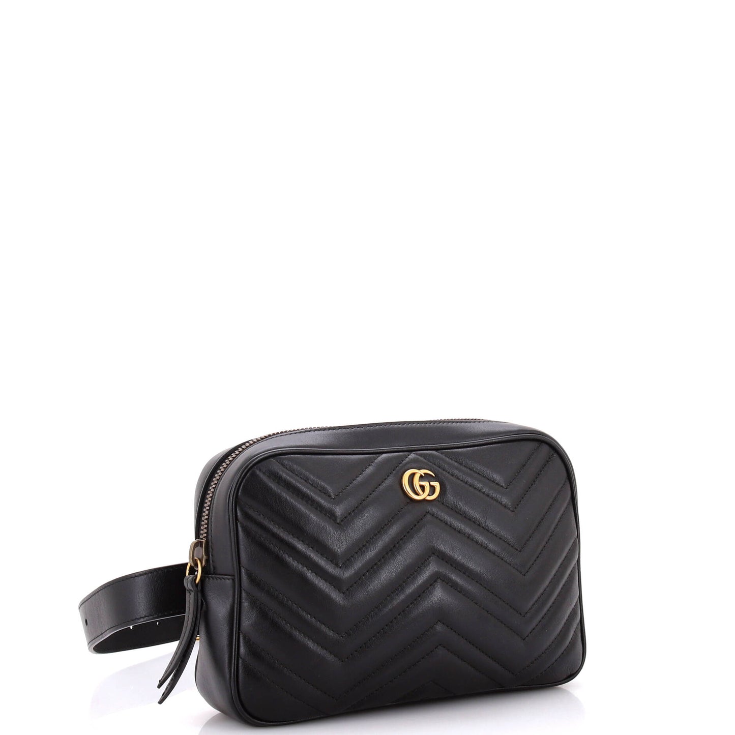 GG Marmont Square Belt Bag Matelasse Leather