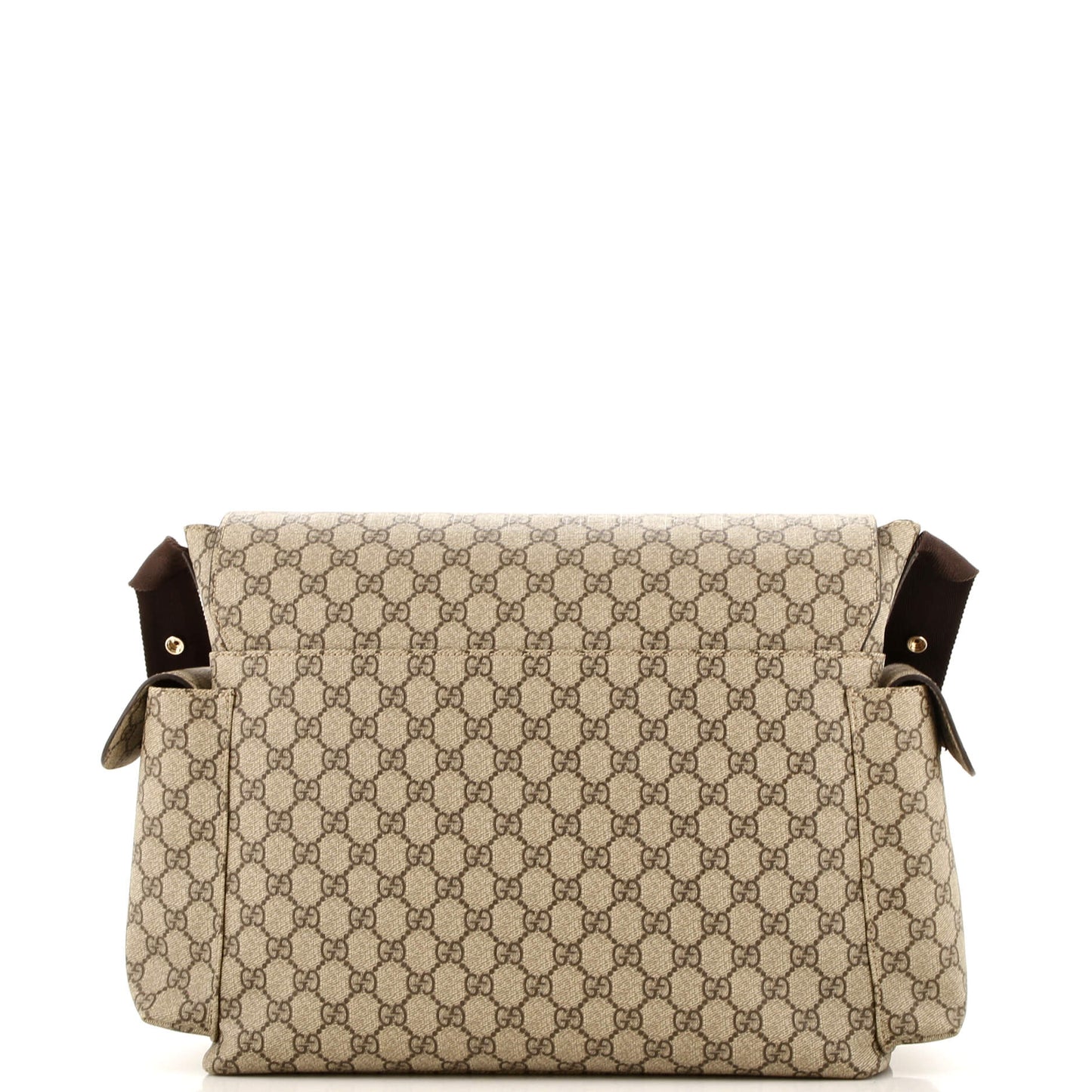 Diaper Bag GG Coated Canvas